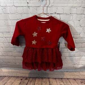 Sammy + Nat Star Pattern Holiday Dress